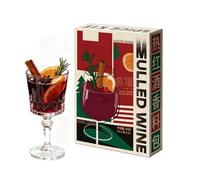 Mezcla de Vino, Especias Temporada - 2 Sobres Individuales (44 g en Total) para Sidra Manzana, Caliente, Glühwein y Ponche Navideño