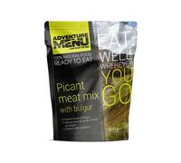 Mezcla especiada de carnes con bulgur