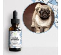 Mezcla Flores de Bach"Perro estresado""SIN ALCOOL", Reconforta rápidamente a tu perro.Este es un anti estrés natural para su día a día- Fl 30 ml