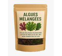 Mezcla Gourmet de Algas Secas - Dulse, Lechuga de Mar & Nori - 50g - Para Cocina Yodada y Creativa