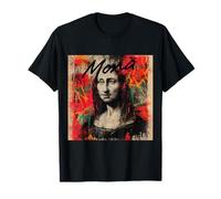 Mezcla vanguardista de arte callejero con grafitis de Mona Lisa Camiseta