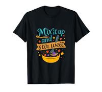 Mezcla y revuelve Bien Diversidad Unity Kitchen Design Camiseta