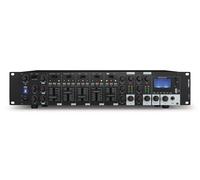 Mezclador 2zonas 8entradas usb/sd/mp3 rack