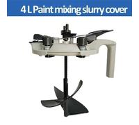 Mezclador agitador de tapa de lechada para mezclar pintura y revestimiento automotriz de 2 x 4 l T