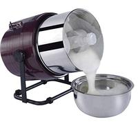 Mezclador artesanal basculante para chocolate y cacao, molinillo húmedo de muelas minerales para praliné, purés de semillas oleaginosas y frutos secos. Potencia 200 W, recipiente 2 l ergonómico.