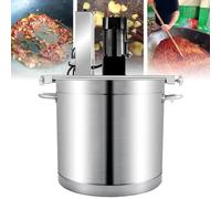Mezclador automático de alimentos de 20L/25L, olla caliente de acero inoxidable, condimento, fondo, agitador de salsa, máquina para freír para hoteles, restaurantes, fábricas de alimentos,20L