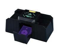 Mezclador Automático De Cartas De Jugar - Mezclador De Poker Eléctrico, Mezcladores De Cartas, Dispositivo Con Batería | Mezcladores Automáticos De 2 Niveles Para Poker Y Blackjack