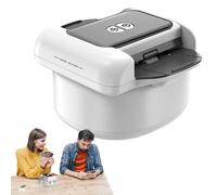 Mezclador Automático De Cartas - Máquina De Dos Mazos, Batería Recargable, Funcionamiento Silencioso, Accesorio Para Juegos De Cartas Para Poker Y Blackjack, Herramienta De Juego Con Estuche | Essenzi