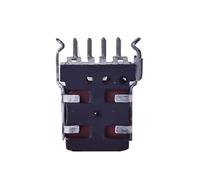 Mezclador B50K de 4 pines, modelo RK14, ajuste de volumen de sonido con eje de soporte, longitud de 22,5mm, 2 uds.