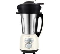 Mezclador Calentador Mezclador 1400W 1.5L Bol Inox Cesta Vapor 2L Cocina Crem...