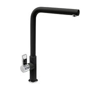 Mezclador cocina Plados VENMIXL monomando caña 90° - Negro mate