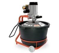 Mezclador cola mortero con batidor y cubo 230V 65L Battipav mixer 50 super