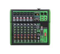 Mezclador Consola DJ con 99 DSP Efecto Digital 48V Phantom Power USB MP3(8 Channels)