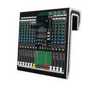 Mezclador De 12 Canales Audio Mezclador Profesional DJ Mezclador Ecualizador Audio Sistema De Sonido Digital