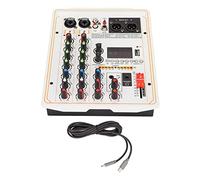 Mezclador de 4 Canales, Consola de Mezcla Profesional de 4 Canales de Metal para Dispositivos (Trisarkucfd81p5e-11)