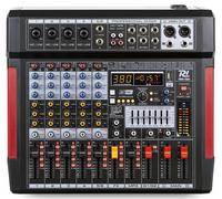 Mezclador de 6 canales con USB/BT/DSP (PDM-T604) - Power Dynamics