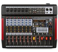 Mezclador de 8 canales con USB/BT/DSP (PDM-T804) - Power Dynamics