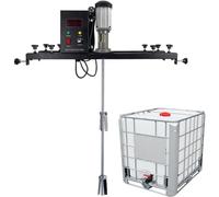 Mezclador de aire con agitador de 980 W: herramienta de velocidad ajustable para mezclar pintura y cemento, ideal para líquidos viscosos, tintas, tintes y productos químicos. Alta eficiencia y versat