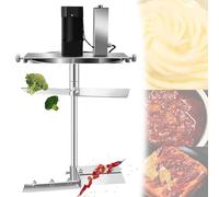 Mezclador de alimentos de acero inoxidable, agitador de olla de velocidad ajustable para recipientes de gran capacidad, ideal para condimentos de olla caliente y mezcla de salsa de sopa