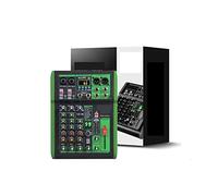 mezclador de audio, Audio de mixer profesional con 99 DSP Efectos digitales USB mp3 Introducción for el estudio de grabación de transmisión en vivo de Karaoke en casa Fácil de usar y controlar, compat