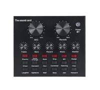 Mezclador De Audio, Auriculares Externos USB, Micrófono, Webcast, Transmisión Personal En Vivo, Tarjeta De Sonido For Teléfono Y Ordenador