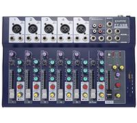 Empire Mixer de audio F7-USB 7 canales con puerto USB para MP3