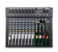 Mezclador De Audio FG8 Consola De Mezclas For DJ De 8 Canales PC Grabación USB Función 24 Efectos Digitales Alimentación Fantasma De 48 V(FG8)