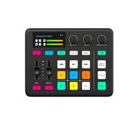 Mezclador de Audio G1, Sintonizador, Ordenador para Juegos, Tarjeta de Sonido, Iluminación RGB, Ordenador, Teléfono Móvil, Transmisión en Vivo,
