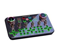 Mezclador de audio, Interfaz de mezclador de tarjeta de sonido en con mezclador de DJ, efectos de sonido en, convertidor de voz for transmisión por PC y grabación de medios