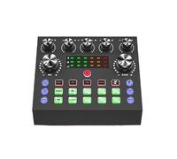 Mezclador de audio, Mezclador De Audio Con Función Cambio Voz, For Podcasts, Tarjeta Sonido Apta For Estudios Karaoke, Transmisiones En Y,PC, Estudio de grabación y juegos