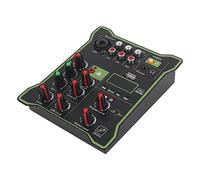 Mezclador de Audio, Mini Mezclador USB Bluetooth de 5 Canales con Chip de Efecto Digital de Lnea Plug and Play para Telfonos Mviles