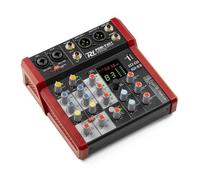 Power Dynamics PDM-Y401 - Mesa de mezclas de 4 canales con Bluetooth