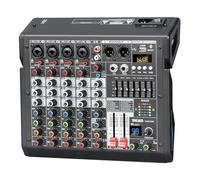 Mezclador de audio profesional de 6 canales
