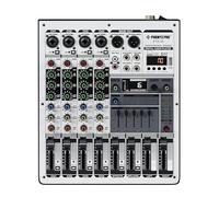 Mezclador de audio profesional, Phenyx Pro PTX-15, 4 canales, entrada USB, ecualizador estéreo con 16 efectos de eco, ideal para escenario, conciertos en vivo y karaoke (PTX-15A)