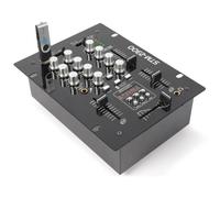 Mezclador de audio Vonyx STM-2300 2 canales USB EQ 3 bandas negro
