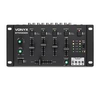 Mezclador de audio Vonyx STM3025B 4 canales compacto negro