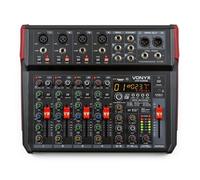 Mezclador de audio Vonyx VM-KG08 8 canales Bluetooth ecualizador 3 bandas