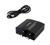 Mezclador de auriculares estéreo de 3,5 mm, consola de mezcla auditiva con doble entrada y capacidad de 2 salidas