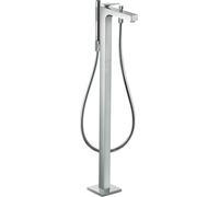 Mezclador de bañera hansgrohe AXOR Citterio, de pie, in ccesorios, proyección 200 mm, 39440000, Color: cromado