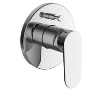 Mezclador de bañera NEJA de LAUFEN, empotrado, para Simibox, 2 salidas de agua de mezcla, dispositivo de seguridad integrado, H3215160040101