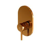 Mezclador de baño/ducha de la serie 100 de Steinberg, juego preparado, oculto, un consumidor, 10022433RG, Color: Oro rosa