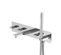 Mezclador de baño Steinberg serie 230, 5 agujeros, juego completo, oculto, proyección de 170 mm, 2302692