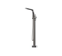 Mezclador de baño Steinberg Serie 260, independiente, con ducha de mano, H: 969mm, proyección 220mm, 2601162BGM, Color: Metal cepillado