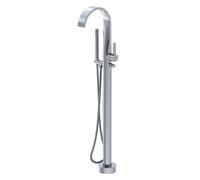 Mezclador de baño Steinberg serie 280, independiente, altura: 1036mm, proyección 221mm, 2801162, Color: cromado