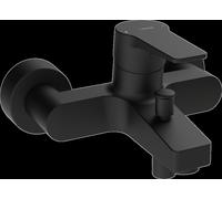 Mezclador de baño y ducha HANSA HANSATWIST, con dispositivo de seguridad, proyección: 162 mm, 0974218333, Color: Negro Mate