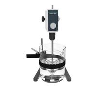 Mezclador De Cabeza De Laboratorio, Velocidad Ajustable + Temporizador De 0 A 24 H, Con Paleta De Agitación, Soporte Y Fijación Para Recipiente, Apto Para Pinturas Y Otros Líquidos,OS-10