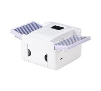 Mezclador de cartas Mezclador para jugar a las cartas Eléctrico Automático | Accesorio de juego recargable ideal para fiestas, reuniones familiares, fiestas de juegos, juegos de fiesta