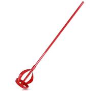 Mezclador de cemento, mezclador de pintura de acero de 16 x 3 pulgadas con diseño en espiral, accesorios de taladro fáciles de limpiar para barro, compuesto de molde de caucho, limpiador casero