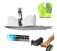 Mezclador de colores con sierra de sable - Adaptador de montaje fuerte, esparcidor de acero ajustable, accesorio de mezcla de pintura antideslizante, herramienta de mango estable | Esparcidor de latas