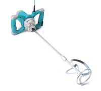 Mezclador de concreto eléctrico portátil de 2400 W, mezclador de cemento de mano de 6 velocidades ajustable, herramienta for mezclar mortero y lechada